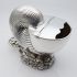 Nautilus Shell Spoon Warmer - Roberts & Belk - Silver Plated - Antique (#99834) 2