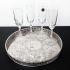 Vintage Silver Plated Chased Drinks Tray British Nobleman Sheffield (#99848) 7