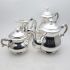 Lovely Small 4 Piece Tea & Coffee Service Set Silver Plated Alpaca Vintage (#99872) 6