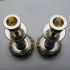 Pair Of Elkington Ornate Lion Mask & Swag Candlesticks Antique (#99875) 7