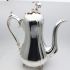Gorgeous Large Gourd Shape Coffee Pot - Silver Plated - Dixon Antique (#99879) 9