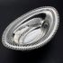 3x Lovely Oval Silver Plated Bowls Dishes Edwardian Georgian Style (#99881) 5