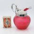 Beautiful Wmf Cranberry Matchstriker Glass Cream  Jug Silver Plated Antique (#99903) 7