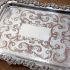 Gorgeous Silver Plated Old Sheffield Plate Style Serving Tray Bha Antique (#99909) 4