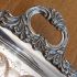 Gorgeous Silver Plated Old Sheffield Plate Style Serving Tray Bha Antique (#99909) 5