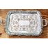 Gorgeous Silver Plated Old Sheffield Plate Style Serving Tray Bha Antique (#99909) 10