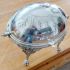 Beautiful Antique Roll-top Breakfast Dish - Silver Plated (#99910) 2