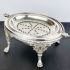 Beautiful Antique Roll-top Breakfast Dish - Silver Plated (#99910) 3