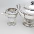 Celtic Lindisfarne Pattern Silver Plated 3 Piece Tea Service Set Atkin Bros (#99911) 3