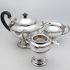 Celtic Lindisfarne Pattern Silver Plated 3 Piece Tea Service Set Atkin Bros (#99911) 10