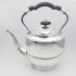Semi-fluted Spirit Tea Kettle On Stand With Burner W&h - Antique (#99914) 11