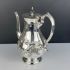 Fine Antique Silver Plated Large Repousse Coffee Pot 1911 (#99915) 2