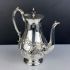 Fine Antique Silver Plated Large Repousse Coffee Pot 1911 (#99915) 3