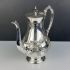Fine Antique Silver Plated Large Repousse Coffee Pot 1911 (#99915) 4
