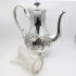 Fine Antique Silver Plated Large Repousse Coffee Pot 1911 (#99915) 9