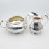 Antique Large Silver Plated Sugar Bowl And Milk Jug Dixon (#99917) 5