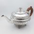 Beautiful 3 Piece Silver Plated Tea Service Set Old Sheffield Style Paw Feet (#99919) 3