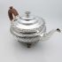 Beautiful 3 Piece Silver Plated Tea Service Set Old Sheffield Style Paw Feet (#99919) 11