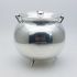 Antique Gypsy Cauldron Silver Plated Lided Bowl - Crested - Victorian (#99946) 6