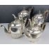 Bulk Lot Of Semi-fluted Tea & Coffee Pots Sugar Bowls Jugs Silver Plated (#99961) 5