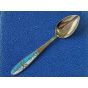 15g Silver Gilt & Enamel Galleon Sailing Ship Spoon - Russian 875 - Vintage (#100004) 5