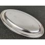 Good 14 Inch Oval Platter Tray Dish Silver Plated Walker & Hall 1927 (#100013) 3