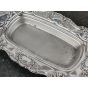 Ornate Silver Plated Oblong Butter Dish Vintage (#100017) 3
