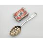 Sterling Silver Berry Bowl Teaspoon Robert Rutland London 1817 Antique (#100055) 5
