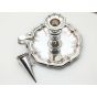 Old Sheffield Plate Chamberstick C. 1820 Antique Silver Plated (#100062) 2