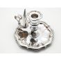Old Sheffield Plate Chamberstick C. 1820 Antique Silver Plated (#100062) 5