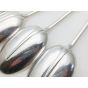 Hanoverian Rattail Pattern Set Of 4 Tablespoons - Silver Plated Epns Sheffield (#100069) 3