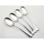 Hanoverian Rattail Pattern Set Of 4 Tablespoons - Silver Plated Epns Sheffield (#100069) 5