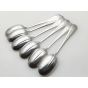 Hanoverian Rattail Pattern Set Of 6 Tea Spoons Silver Plated Epns Sheffield (#100072) 2