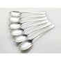 Hanoverian Rattail Pattern Set Of 6 Tea Spoons Silver Plated Epns Sheffield (#100072) 5