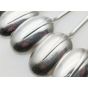 Hanoverian Rattail Pattern 5x Tea Spoons Silver Plated Epns Sheffield (#100073) 3