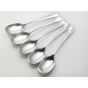 Hanoverian Rattail Pattern 5x Tea Spoons Silver Plated Epns Sheffield (#100073) 5