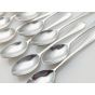 Hanoverian Pattern 11x Demitasse Coffee Spoons Silver Plated Epns Sheffield (#100074) 2