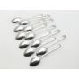 Hanoverian Pattern 11x Demitasse Coffee Spoons Silver Plated Epns Sheffield (#100074) 3