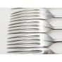 Hanoverian Rattail Pattern Set Of 6 Dessert Forks Silver Plated Epns Sheffield (#100075) 3