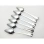 Nice Set Of 6 Grapefruit Spoons - Silver Plated Epns - Vintage (#100130) 3