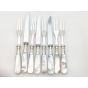 Cooper Ludlam Mother Of Pearl Handled Knives And Forks - Vintage (#100168) 5