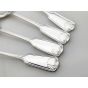 Fiddle Thread Shell Pattern Set Of 4 Tablespoons Epns Silver Plated Arthur Price (#100343) 2