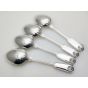 Fiddle Thread Shell Pattern Set Of 4 Tablespoons Epns Silver Plated Arthur Price (#100343) 3