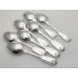 Fiddle Thread Shell Pattern 7x Dessert Spoons Epns Silver Plated Arthur Price (#100344) 3