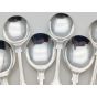 Fiddle Thread Shell Pattern 8x Soup Spoons Epns Silver Plated Arthur Price (#100345) 3