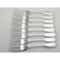 Fiddle Thread Shell Pattern 8x Dinner Forks Epns Silver Plated Arthur Price (#100347) 3