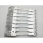 Fiddle Thread Shell Pattern 8x Fish Forks Epns Silver Plated Arthur Price (#100348) 4