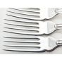 Kings Pattern - 6x Fish Forks Epns A1 Sheffield Silver Plated Vintage (#100351) 2