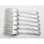 Kings Pattern - 6x Fish Forks Epns A1 Sheffield Silver Plated Vintage (#100351) 3