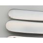 4x Palette Shaped Faux Bone Handled Steel Dessert Knives Sheffield Vintage (#100371) 3